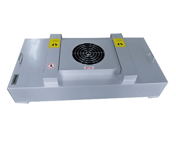 　　风机过滤机组是一种自带动力的送风过滤装置，英文全称为(Fan Filter 
Unit)，具有过滤功效的模块化的末端送风装置.风机过滤机组从顶部将空气吸和并经HEPA过滤，过滤后的洁净空气在整个